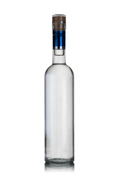 Tam bir şişe votka — Stok fotoğraf