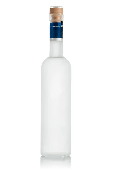 Холодная бутылка водки — стоковое фото