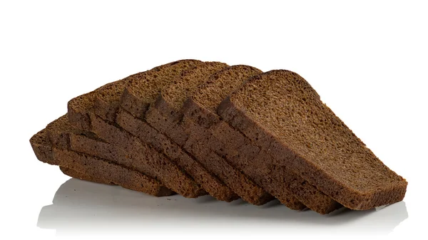 Rye hitam roti — Stok Foto