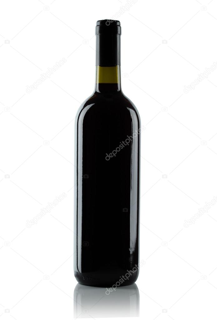 Bottle of red wine