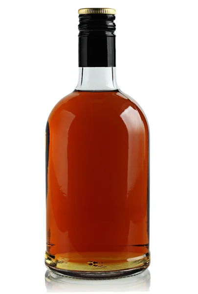 Bottle of brandy — Stock Photo, Image