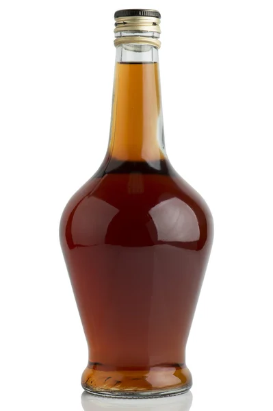 Flasche mit Alkohol — Stockfoto