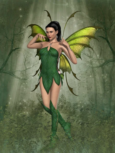 Fairy 3d computer grafisch — Stockfoto