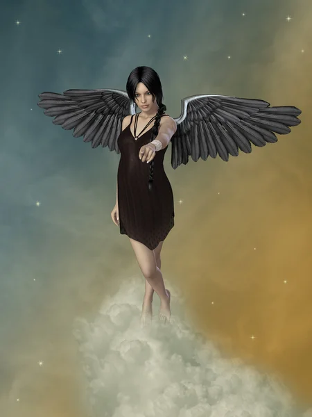 Dark angel — Stock Photo, Image