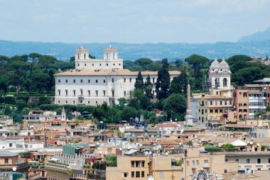 vittorio emanuele Monument Roma havadan görünümü