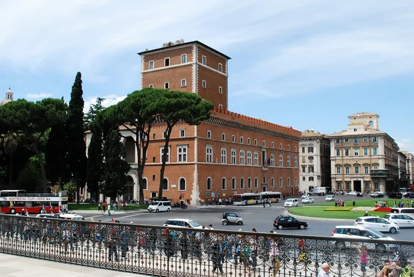 Toeristen in rome stad op 29 mei 2014 — Stok fotoğraf