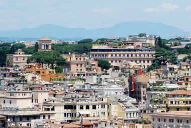 vittorio emanuele Monument Roma havadan görünümü