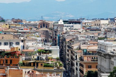 vittorio emanuele Monument Roma havadan görünümü