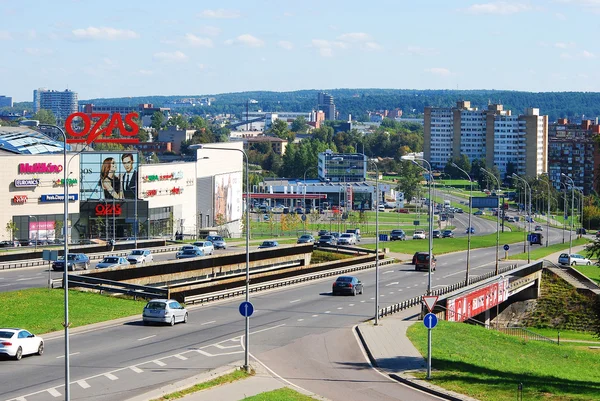 Ozas nákupní centrum ve městě Vilnius — Stock fotografie