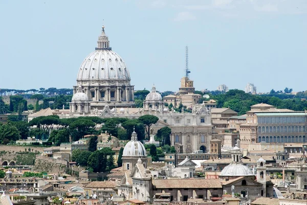 Rom Flygfoto från vittorio emanuele-monumentet — Stockfoto