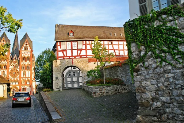 Limburg An Der Lahn şehir Almanya görünümünde — Stok fotoğraf