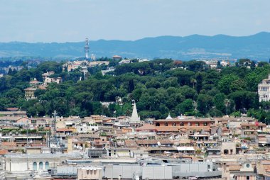 vittorio emanuele Monument Roma havadan görünümü