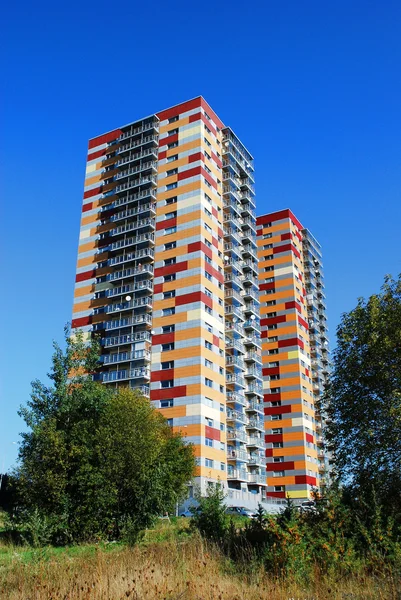 Vilnius Stadt justiniskes Bezirk neues Haus — Stockfoto