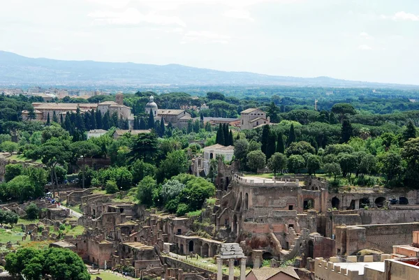 Vista aérea de Roma desde el monumento a Vittorio Emanuele —  Fotos de Stock