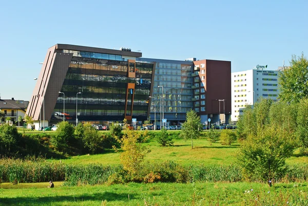 Vilnius city Justiniskes district new house — Stock Photo, Image