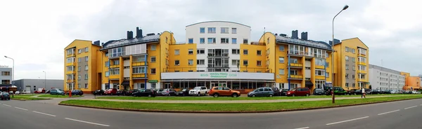 Baltrusaicio street i Vilnius på kvällstid — Stockfoto