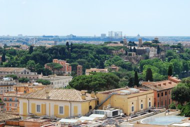 vittorio emanuele Monument Roma havadan görünümü