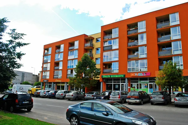 Fabijoniskes neues Wohnquartier mit neuen Häusern — Stockfoto