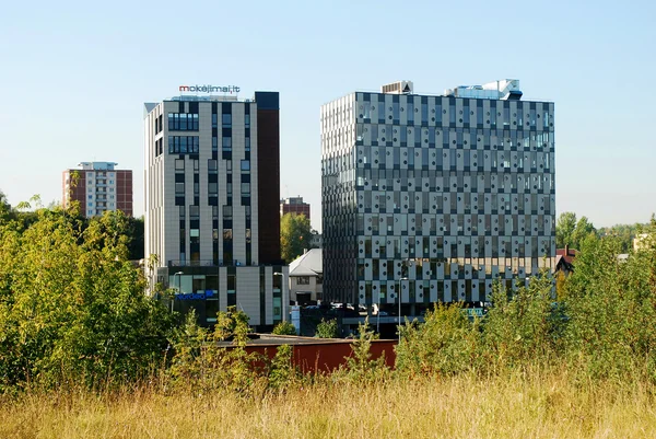 Vilnius město justiniskes okresu nový dům — Stock fotografie