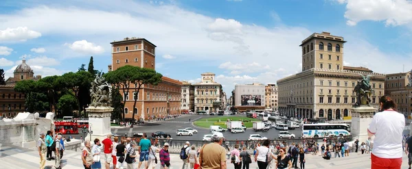 Turystów miasto Rzym na 29 maja 2014 — Zdjęcie stockowe