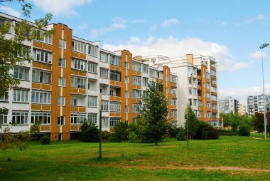 Vilnius şehir seskine ilçe yeni ev