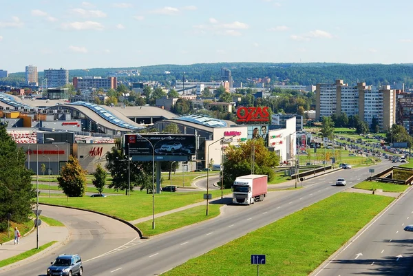 Ozas schopping center in Vilnius stad — Stockfoto