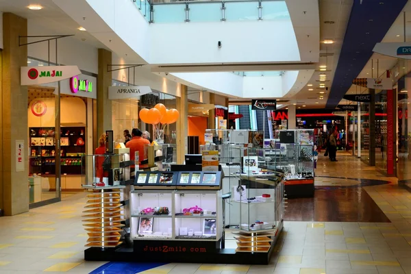 Vilnius city Panorama shop center internal view — Stock Photo, Image