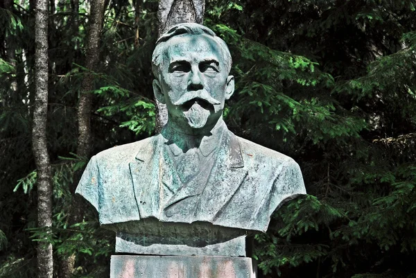 Скульптура в парке Грутас недалеко от города Друскининкай — стоковое фото