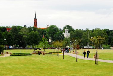 Druskininkai Güney Litvanya'daki Neman Nehri'nde bir spa şehridir
