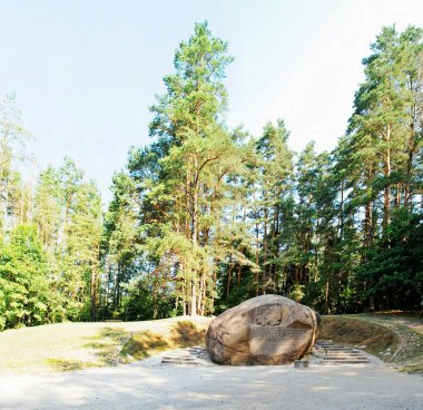 İkinci en büyük rock, Anyksciai district, Litvanya Puntukas