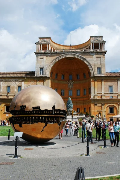 Dentro do parque do museu do Vaticano — Fotografia de Stock