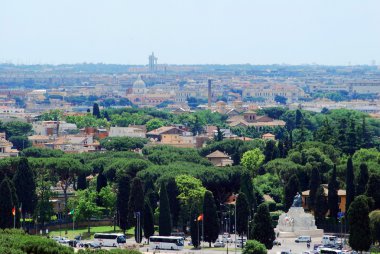 vittorio emanuele Monument Roma havadan görünümü