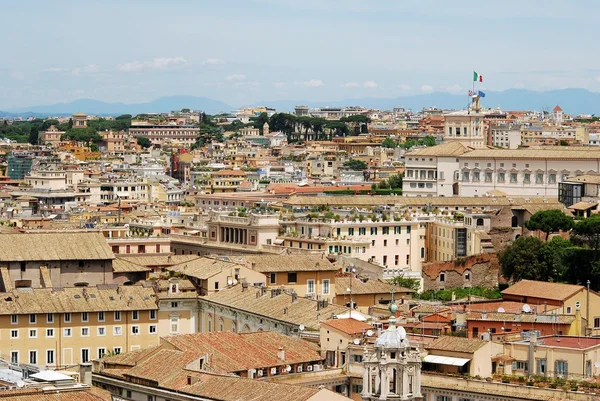 Rom Flygfoto från vittorio emanuele-monumentet — Stockfoto