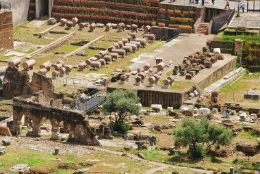 vittorio emanuele Monument Roma havadan görünümü