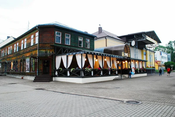 Druskininkai is een kuuroord aan de rivier van de Neman in zuidelijke Litouwen — Stockfoto