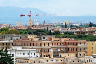 vittorio emanuele Monument Roma havadan görünümü