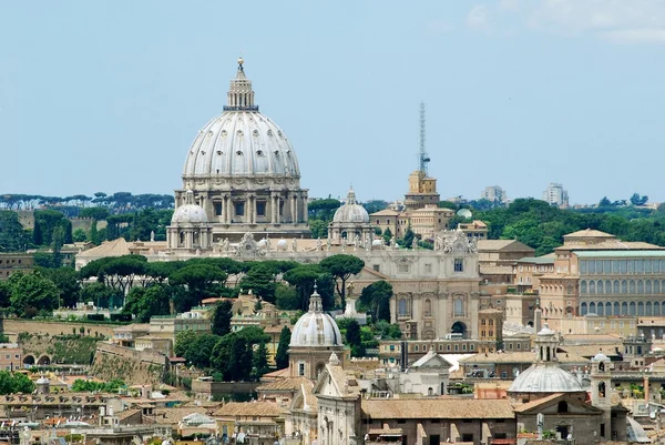 Rome aerial view from Vittorio Emanuele monument — Stock Photo, Image