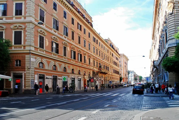 Roma ciudad calle vida en mayo 31, 2014 — Foto de Stock