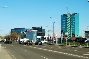 Vilnius Zverynas bölgesinde öğleden sonra zaman 