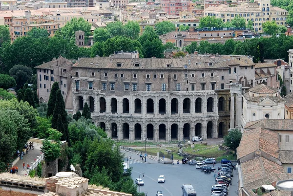 Rom Flygfoto från vittorio emanuele-monumentet — Stockfoto