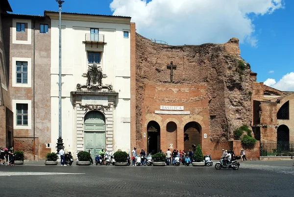 Basilica of Santa Maria degli Angeli e dei Martiri in Rome — Stock Photo, Image