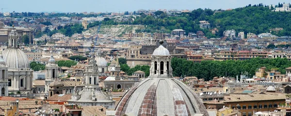 Roma veduta aerea dal monumento Vittorio Emanuele — Foto Stock