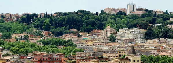 Rome vue aérienne depuis le monument Vittorio Emanuele — Photo