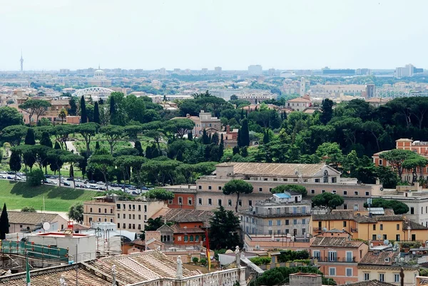 Rom Flygfoto från vittorio emanuele-monumentet — Stockfoto