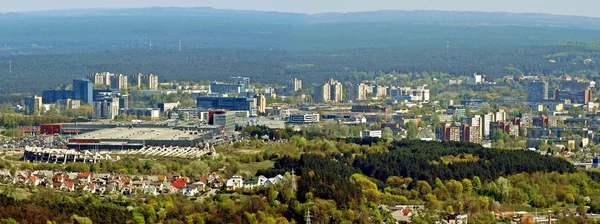 Vilnius city capital of Lithuania aerial view — Stock Photo, Image