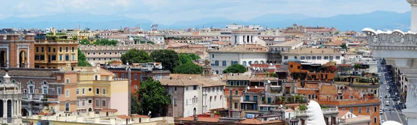 Rom Flygfoto från vittorio emanuele-monumentet — Stockfoto