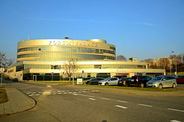 Vilnius City Forum Palast zur Herbstzeit am 11. November 2014 — Stockfoto