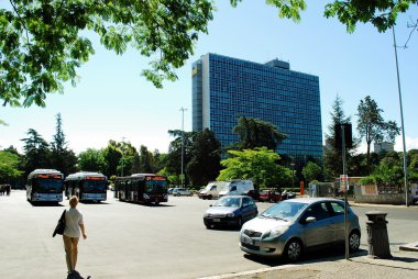  Roma şehir hayatı. Roma şehir yeni bölgesinde görünümü 1 Haziran 2014 '