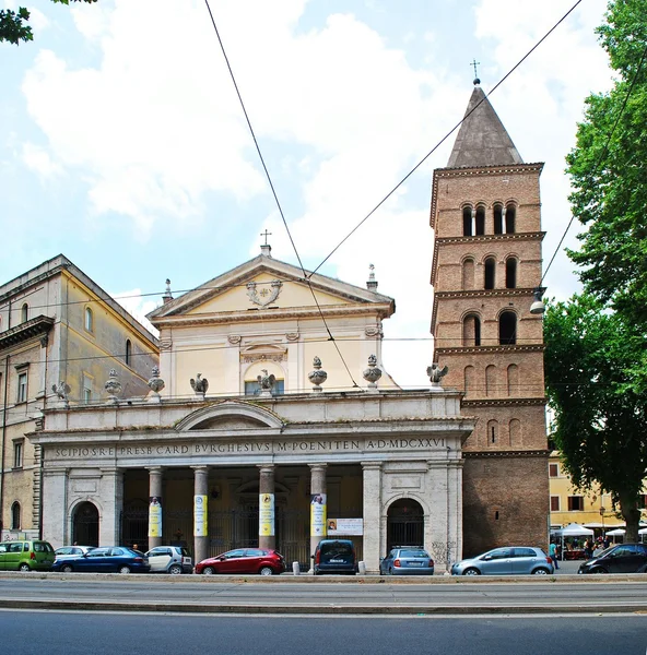 Róma városi élet. Kilátás a Rome city 2014. május 31. — Stock Fotó