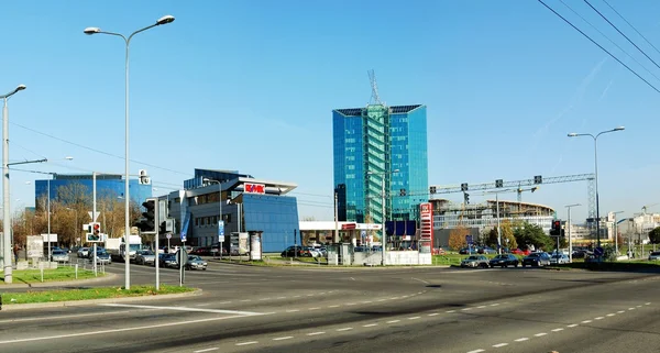 Distretto di Zverynas a Vilnius nel pomeriggio — Foto Stock